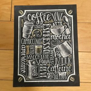 Coffee Sign/Kitchen Art